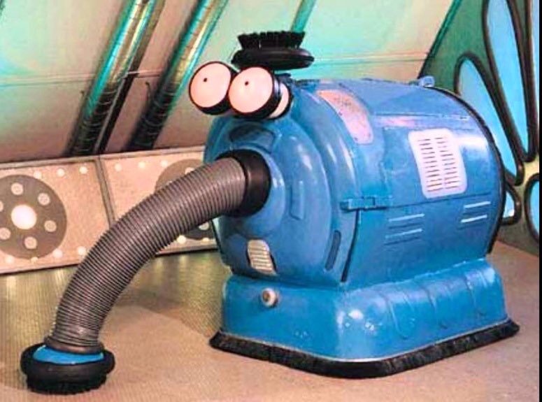 This is the father of all Bastard robot vacuums...