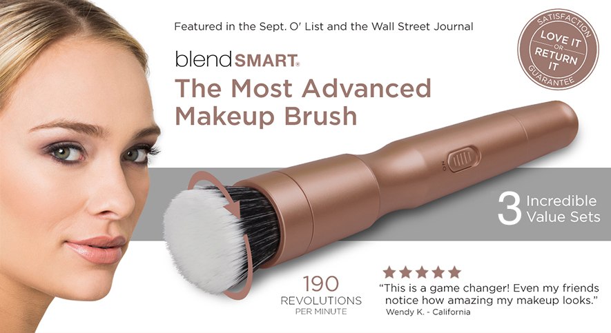 blendSMART  The original and most advanced rotating makeup brush
