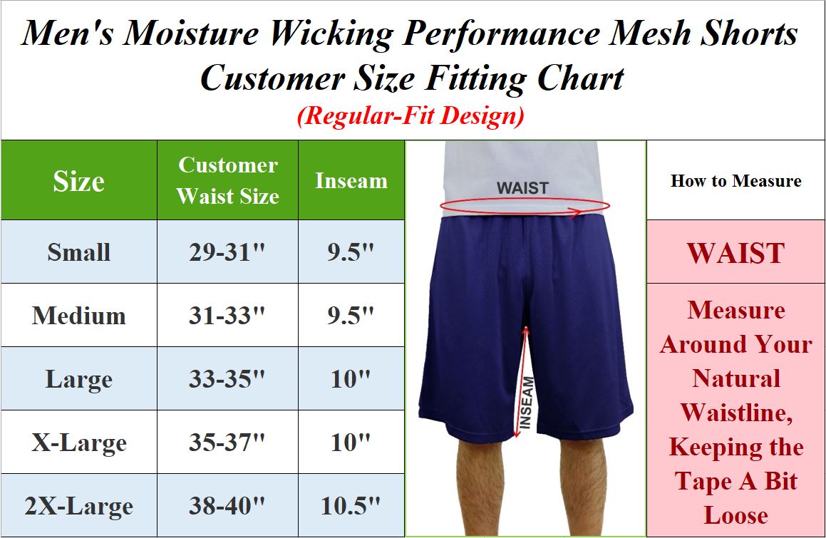 Meh: SideDeal Daily: 5-Pack: Men's Moisture Wicking Performance Mesh Shorts